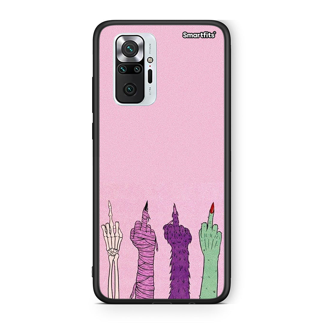 Xiaomi Redmi Note 10 Pro Halloween Be A Lady Θήκη από τη Smartfits με σχέδιο στο πίσω μέρος και μαύρο περίβλημα | Smartphone case with colorful back and black bezels by Smartfits