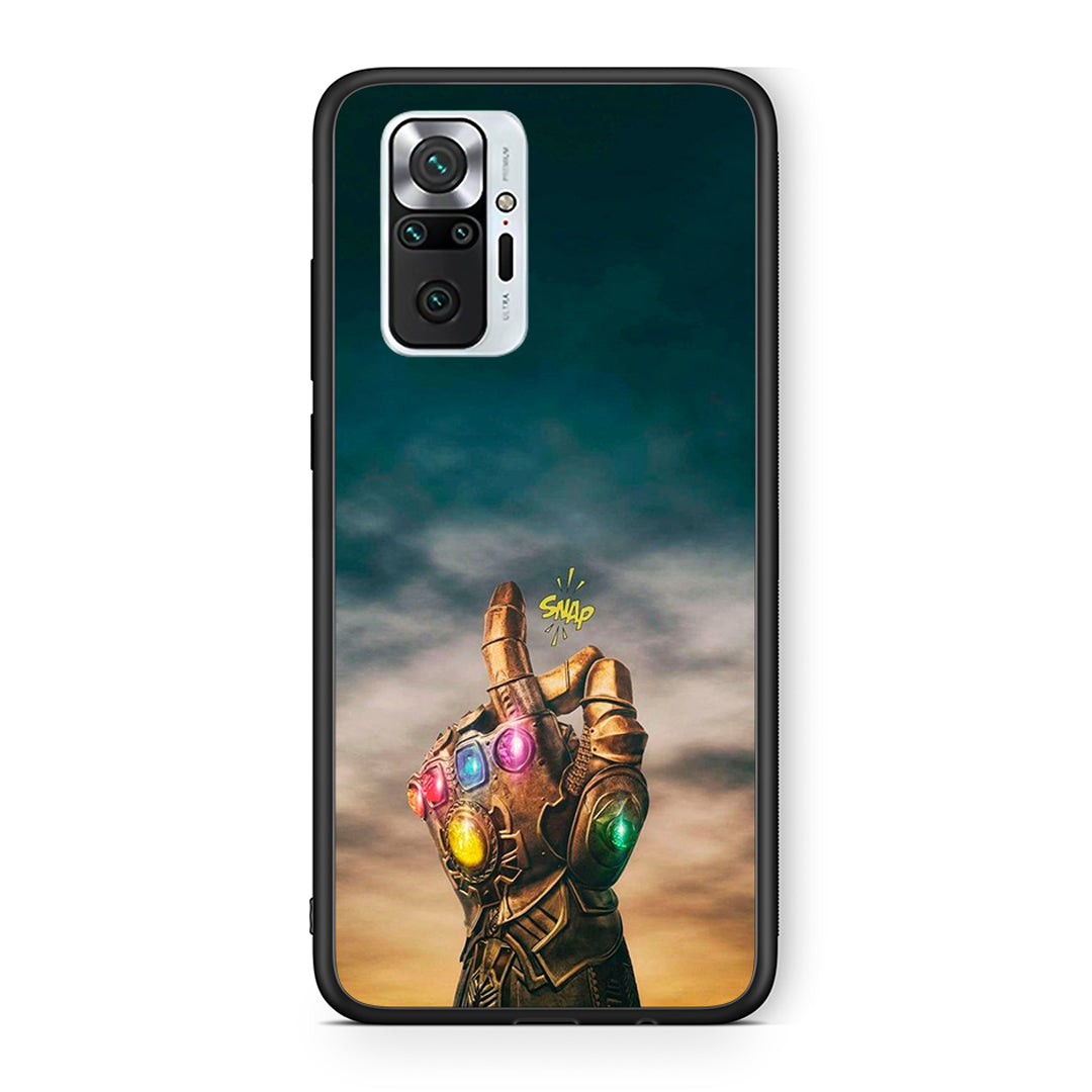 Xiaomi Redmi Note 10 Pro Infinity Snap θήκη από τη Smartfits με σχέδιο στο πίσω μέρος και μαύρο περίβλημα | Smartphone case with colorful back and black bezels by Smartfits