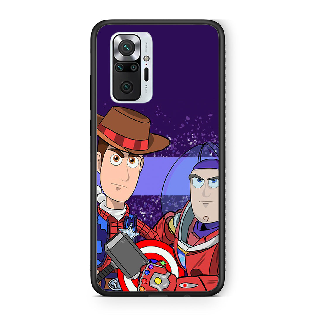 Xiaomi Redmi Note 10 Pro Infinity Story θήκη από τη Smartfits με σχέδιο στο πίσω μέρος και μαύρο περίβλημα | Smartphone case with colorful back and black bezels by Smartfits