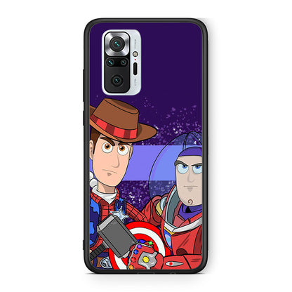 Xiaomi Redmi Note 10 Pro Infinity Story θήκη από τη Smartfits με σχέδιο στο πίσω μέρος και μαύρο περίβλημα | Smartphone case with colorful back and black bezels by Smartfits