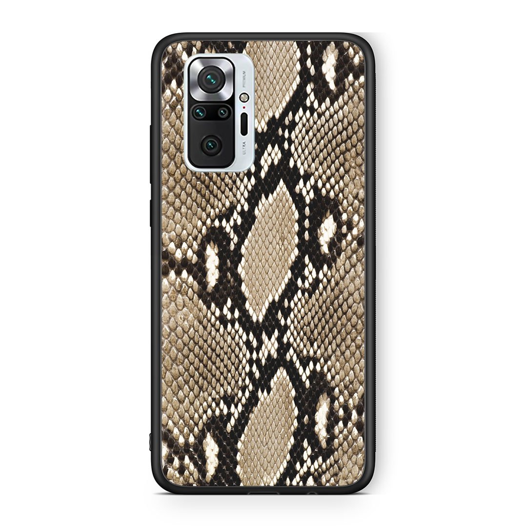 23 - Xiaomi Redmi Note 10 Pro Fashion Snake Animal case, cover, bumper