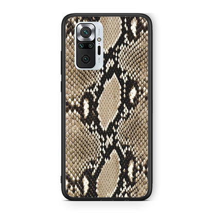 23 - Xiaomi Redmi Note 10 Pro Fashion Snake Animal case, cover, bumper