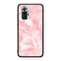 Thumbnail for 33 - Xiaomi Redmi Note 10 Pro Pink Feather Boho case, cover, bumper