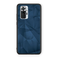 Thumbnail for 39 - Xiaomi Redmi Note 10 Pro Blue Abstract Geometric case, cover, bumper