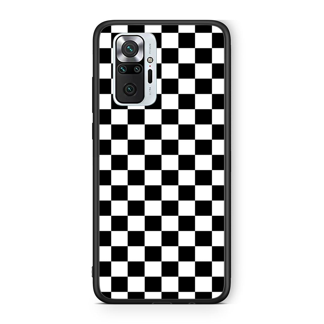 4 - Xiaomi Redmi Note 10 Pro Squares Geometric case, cover, bumper