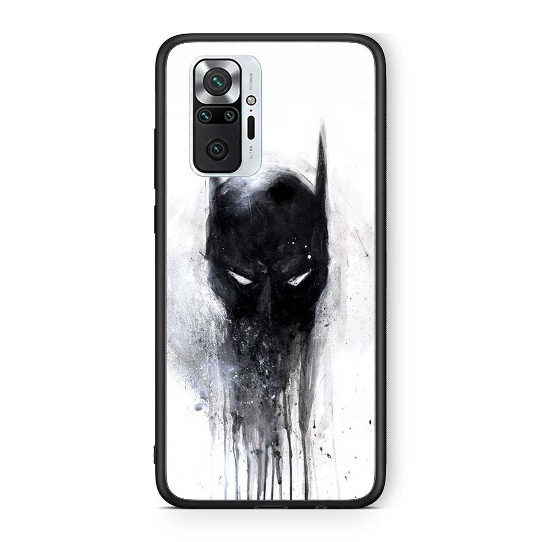 4 - Xiaomi Redmi Note 10 Pro Paint Bat Hero case, cover, bumper
