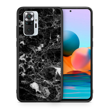 Θήκη Xiaomi Redmi Note 10 Pro Male Marble από τη Smartfits με σχέδιο στο πίσω μέρος και μαύρο περίβλημα | Xiaomi Redmi Note 10 Pro Male Marble case with colorful back and black bezels
