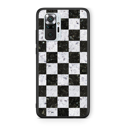 4 - Xiaomi Redmi Note 10 Pro Square Geometric Marble case, cover, bumper