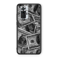 Thumbnail for Xiaomi Redmi Note 10 Pro Money Dollars θήκη από τη Smartfits με σχέδιο στο πίσω μέρος και μαύρο περίβλημα | Smartphone case with colorful back and black bezels by Smartfits