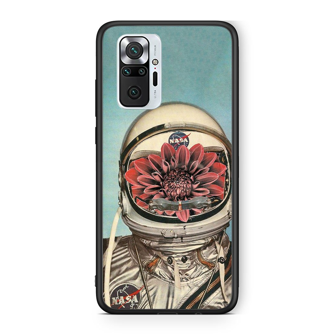 Xiaomi Redmi Note 10 Pro Nasa Bloom θήκη από τη Smartfits με σχέδιο στο πίσω μέρος και μαύρο περίβλημα | Smartphone case with colorful back and black bezels by Smartfits
