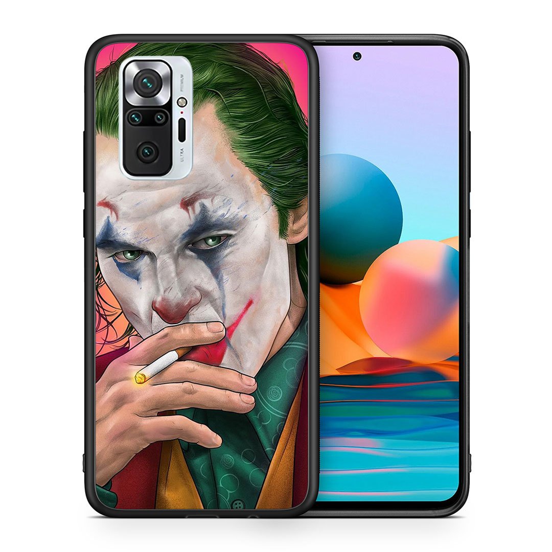 Θήκη Xiaomi Redmi Note 10 Pro JokesOnU PopArt από τη Smartfits με σχέδιο στο πίσω μέρος και μαύρο περίβλημα | Xiaomi Redmi Note 10 Pro JokesOnU PopArt case with colorful back and black bezels