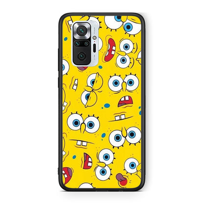 4 - Xiaomi Redmi Note 10 Pro Sponge PopArt case, cover, bumper