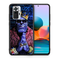 Thumbnail for Θήκη Xiaomi Redmi Note 10 Pro Thanos PopArt από τη Smartfits με σχέδιο στο πίσω μέρος και μαύρο περίβλημα | Xiaomi Redmi Note 10 Pro Thanos PopArt case with colorful back and black bezels