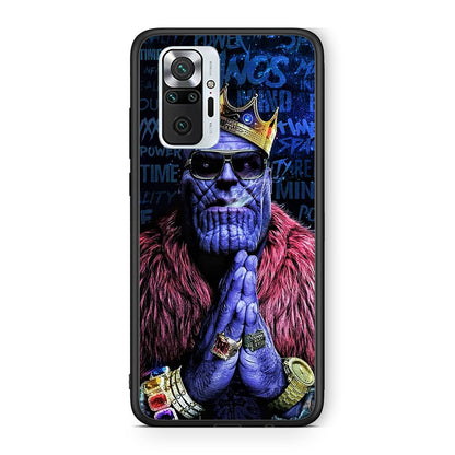 4 - Xiaomi Redmi Note 10 Pro Thanos PopArt case, cover, bumper
