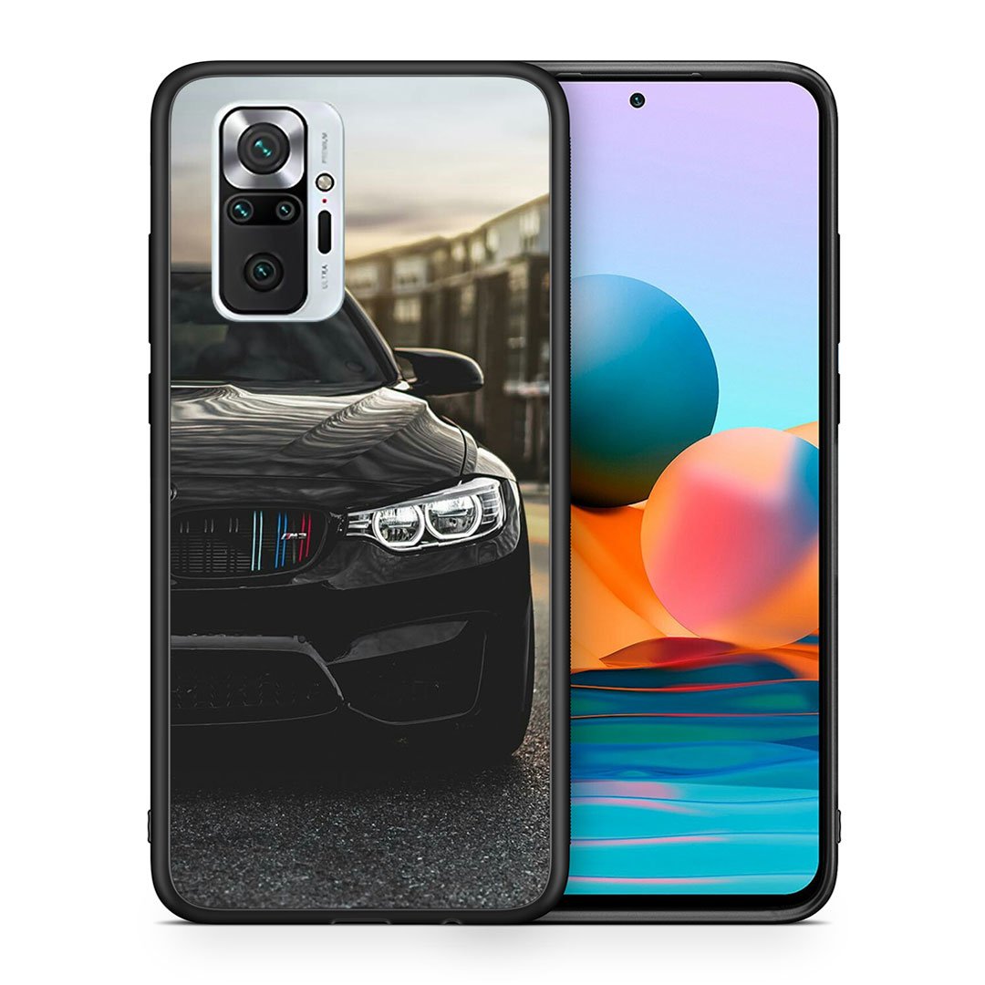 Θήκη Xiaomi Redmi Note 10 Pro M3 Racing από τη Smartfits με σχέδιο στο πίσω μέρος και μαύρο περίβλημα | Xiaomi Redmi Note 10 Pro M3 Racing case with colorful back and black bezels