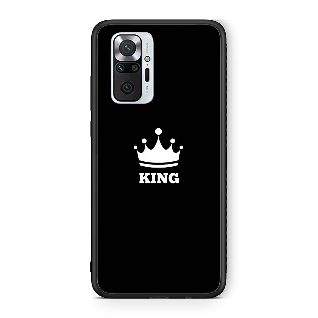 4 - Xiaomi Redmi Note 10 Pro King Valentine case, cover, bumper