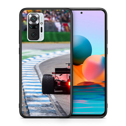 Θήκη Xiaomi Redmi Note 10 Pro Racing Vibes από τη Smartfits με σχέδιο στο πίσω μέρος και μαύρο περίβλημα | Xiaomi Redmi Note 10 Pro Racing Vibes case with colorful back and black bezels