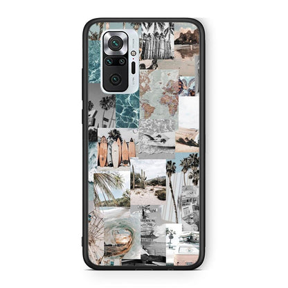 Xiaomi Redmi Note 10 Pro Retro Beach Life Θήκη από τη Smartfits με σχέδιο στο πίσω μέρος και μαύρο περίβλημα | Smartphone case with colorful back and black bezels by Smartfits