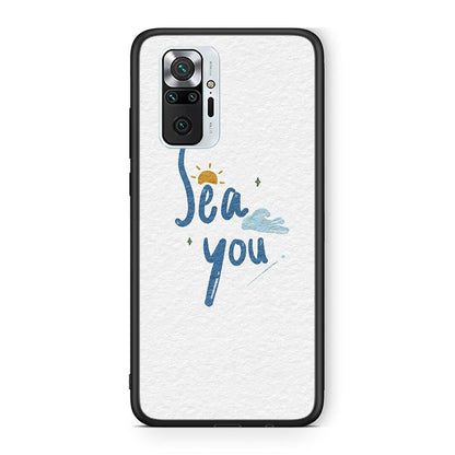 Xiaomi Redmi Note 10 Pro Sea You Θήκη από τη Smartfits με σχέδιο στο πίσω μέρος και μαύρο περίβλημα | Smartphone case with colorful back and black bezels by Smartfits