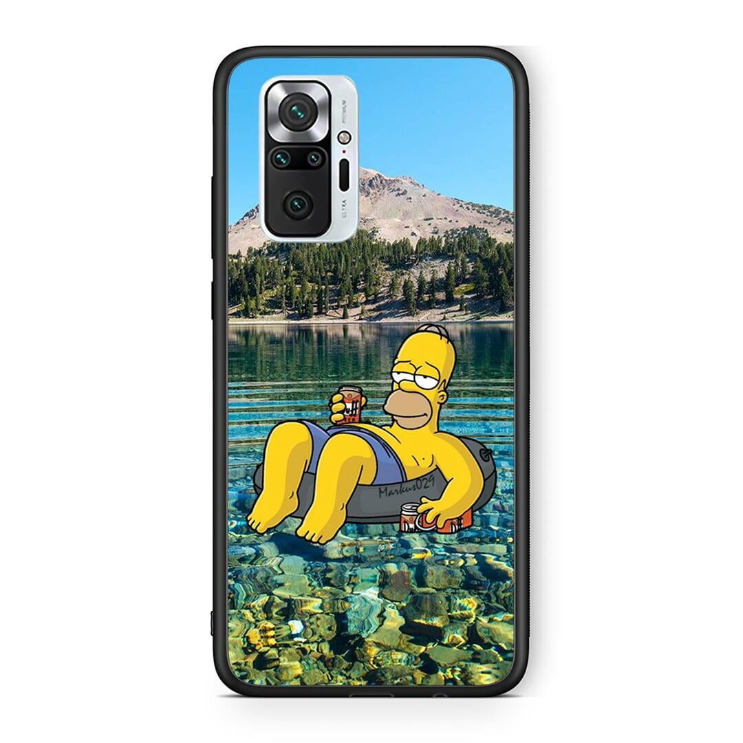 Xiaomi Redmi Note 10 Pro Summer Happiness Θήκη από τη Smartfits με σχέδιο στο πίσω μέρος και μαύρο περίβλημα | Smartphone case with colorful back and black bezels by Smartfits
