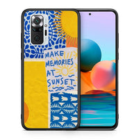 Thumbnail for Θήκη Xiaomi Redmi Note 10 Pro Sunset Memories από τη Smartfits με σχέδιο στο πίσω μέρος και μαύρο περίβλημα | Xiaomi Redmi Note 10 Pro Sunset Memories case with colorful back and black bezels