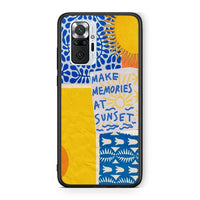 Thumbnail for Xiaomi Redmi Note 10 Pro Sunset Memories Θήκη από τη Smartfits με σχέδιο στο πίσω μέρος και μαύρο περίβλημα | Smartphone case with colorful back and black bezels by Smartfits