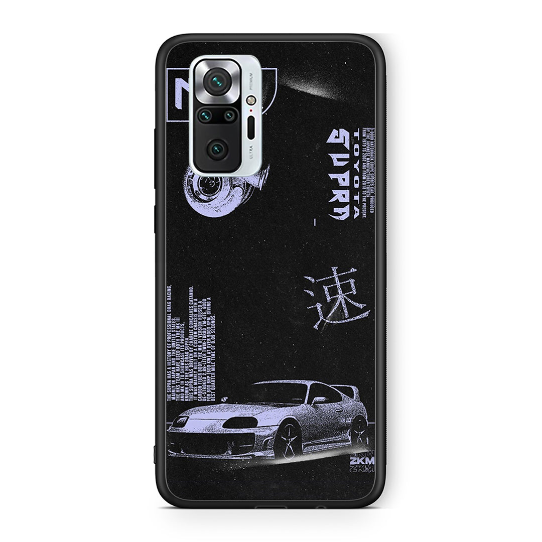 Xiaomi Redmi Note 10 Pro Tokyo Drift Θήκη Αγίου Βαλεντίνου από τη Smartfits με σχέδιο στο πίσω μέρος και μαύρο περίβλημα | Smartphone case with colorful back and black bezels by Smartfits