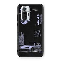 Thumbnail for Xiaomi Redmi Note 10 Pro Tokyo Drift Θήκη Αγίου Βαλεντίνου από τη Smartfits με σχέδιο στο πίσω μέρος και μαύρο περίβλημα | Smartphone case with colorful back and black bezels by Smartfits