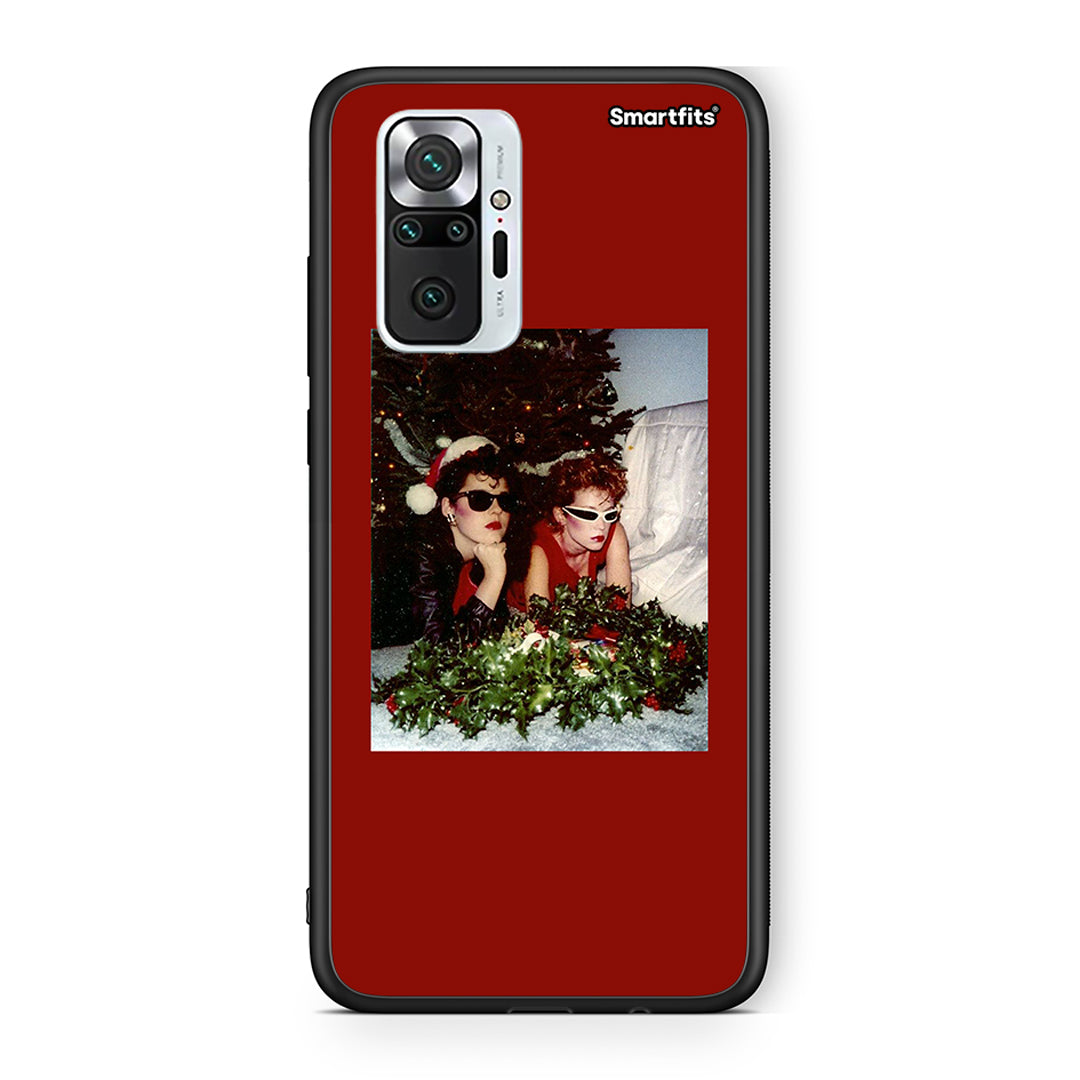 Xiaomi Redmi Note 10 Pro Waiting For Xmas θήκη από τη Smartfits με σχέδιο στο πίσω μέρος και μαύρο περίβλημα | Smartphone case with colorful back and black bezels by Smartfits