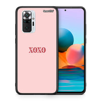 Thumbnail for Θήκη Xiaomi Redmi Note 10 Pro XOXO Love από τη Smartfits με σχέδιο στο πίσω μέρος και μαύρο περίβλημα | Xiaomi Redmi Note 10 Pro XOXO Love case with colorful back and black bezels