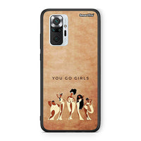 Thumbnail for Xiaomi Redmi Note 10 Pro You Go Girl θήκη από τη Smartfits με σχέδιο στο πίσω μέρος και μαύρο περίβλημα | Smartphone case with colorful back and black bezels by Smartfits