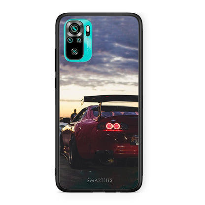 Xiaomi Redmi Note 10 Racing Supra θήκη από τη Smartfits με σχέδιο στο πίσω μέρος και μαύρο περίβλημα | Smartphone case with colorful back and black bezels by Smartfits