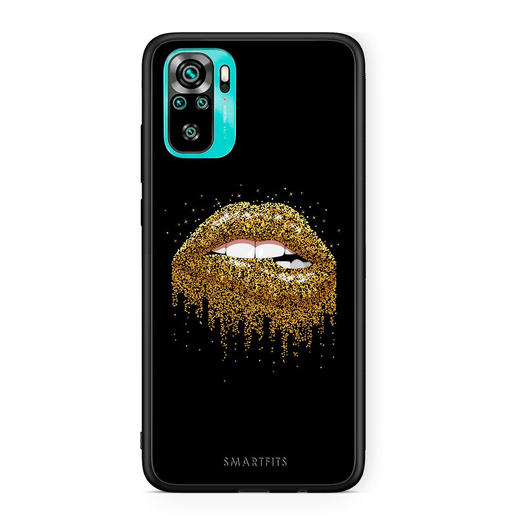 4 - Xiaomi Redmi Note 10 Golden Valentine case, cover, bumper