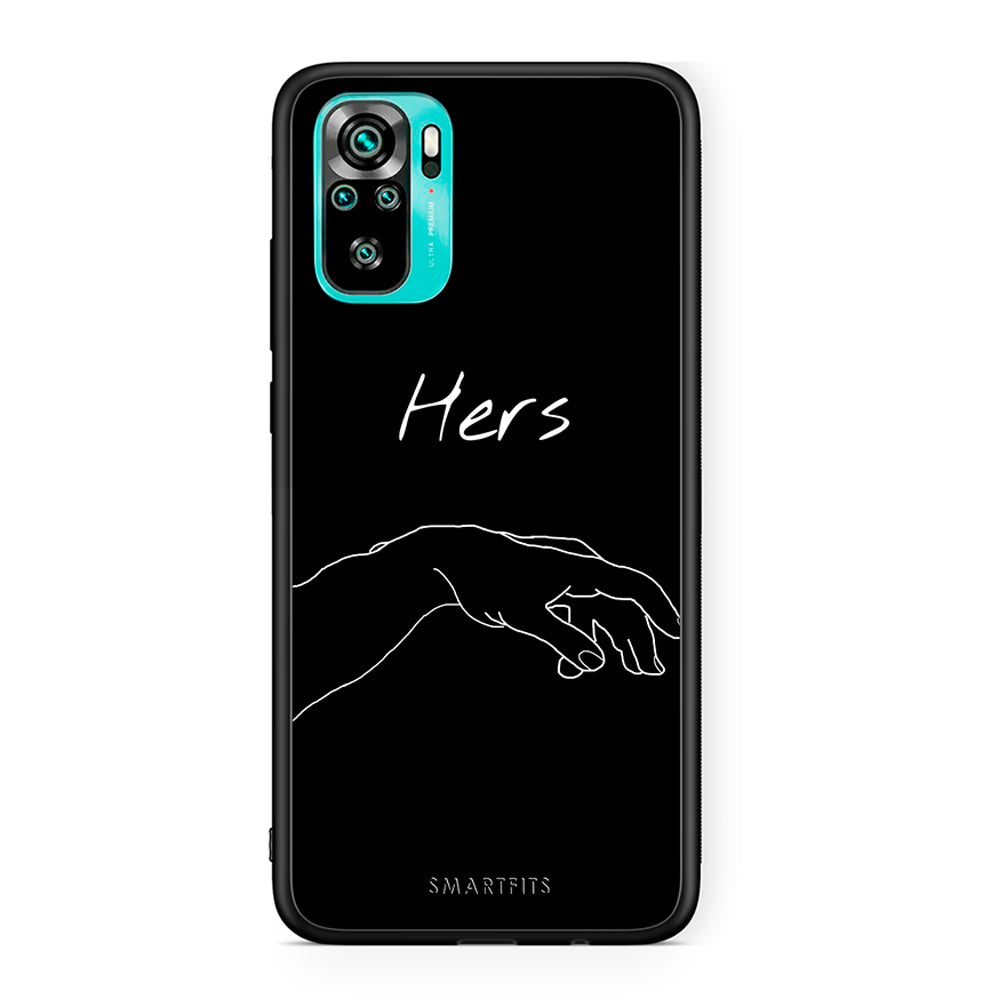 Xiaomi Redmi Note 10 Aeshetic Love 1 Θήκη Αγίου Βαλεντίνου από τη Smartfits με σχέδιο στο πίσω μέρος και μαύρο περίβλημα | Smartphone case with colorful back and black bezels by Smartfits