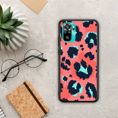 Animal Pink Leopard - Xiaomi Redmi Note 10S / 10 4G θήκη