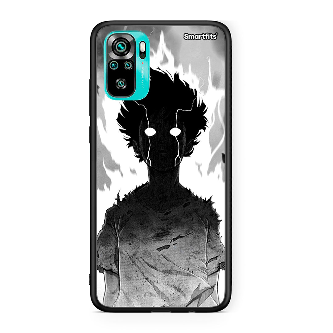 Xiaomi Redmi Note 10 Anime Boy Θήκη από τη Smartfits με σχέδιο στο πίσω μέρος και μαύρο περίβλημα | Smartphone case with colorful back and black bezels by Smartfits