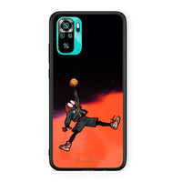 Thumbnail for Xiaomi Redmi Note 10 Basketball Hero θήκη από τη Smartfits με σχέδιο στο πίσω μέρος και μαύρο περίβλημα | Smartphone case with colorful back and black bezels by Smartfits