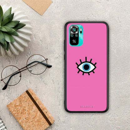 Blue Eye Pink - Xiaomi Redmi Note 10S / 10 4G θήκη