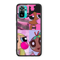 Thumbnail for Xiaomi Redmi Note 10 Bubble Girls Θήκη Αγίου Βαλεντίνου από τη Smartfits με σχέδιο στο πίσω μέρος και μαύρο περίβλημα | Smartphone case with colorful back and black bezels by Smartfits