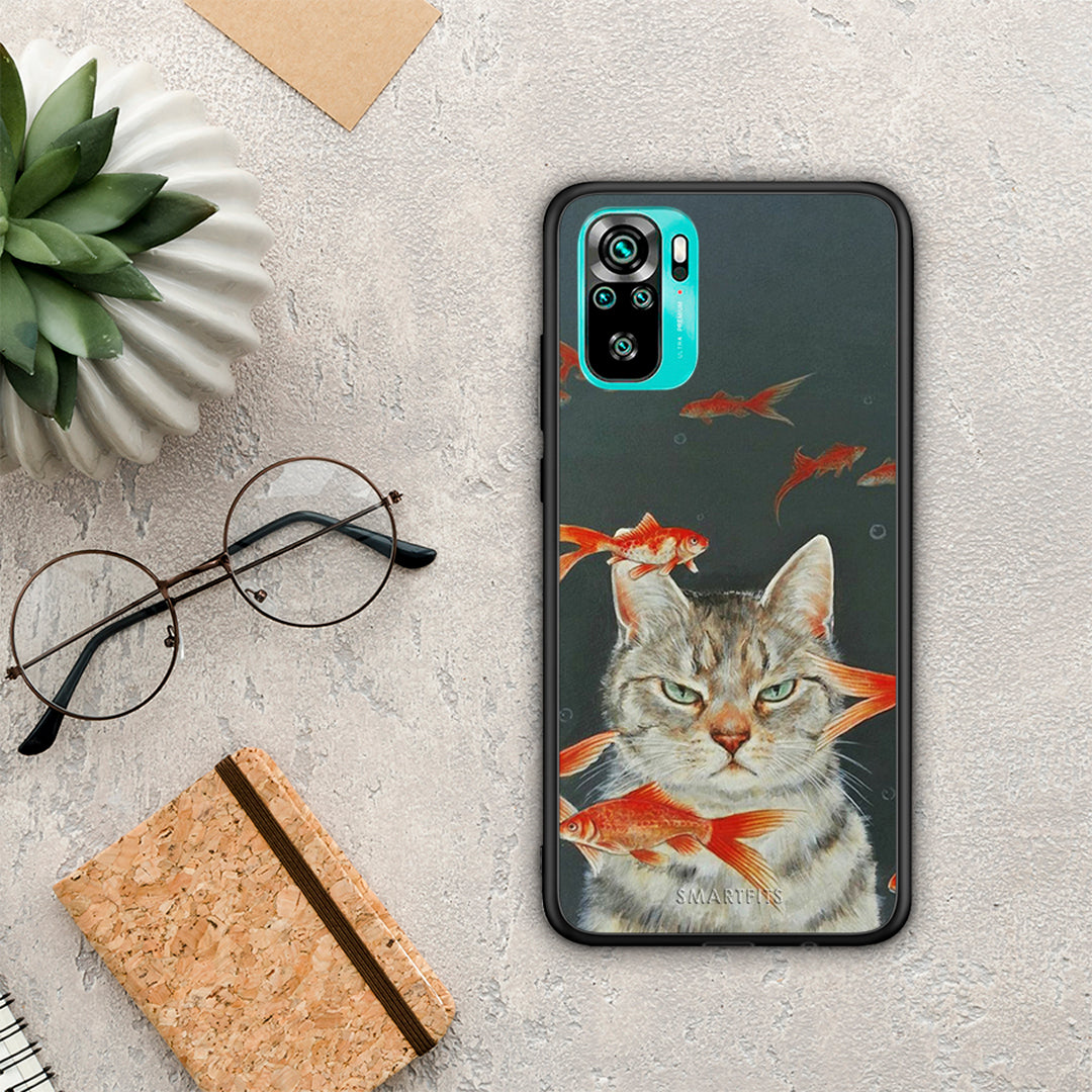 Cat Goldfish - Xiaomi Redmi Note 10S / 10 4G θήκη