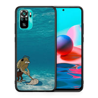 Thumbnail for Θήκη Xiaomi Redmi Note 10 Clean The Ocean από τη Smartfits με σχέδιο στο πίσω μέρος και μαύρο περίβλημα | Xiaomi Redmi Note 10 Clean The Ocean case with colorful back and black bezels