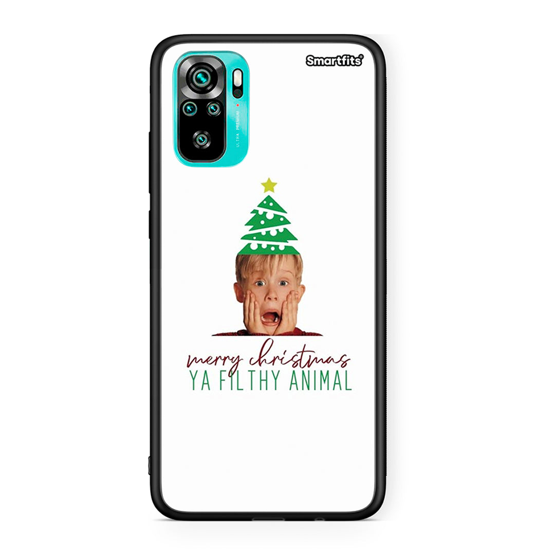 Xiaomi Redmi Note 10 Filthy Animal θήκη από τη Smartfits με σχέδιο στο πίσω μέρος και μαύρο περίβλημα | Smartphone case with colorful back and black bezels by Smartfits