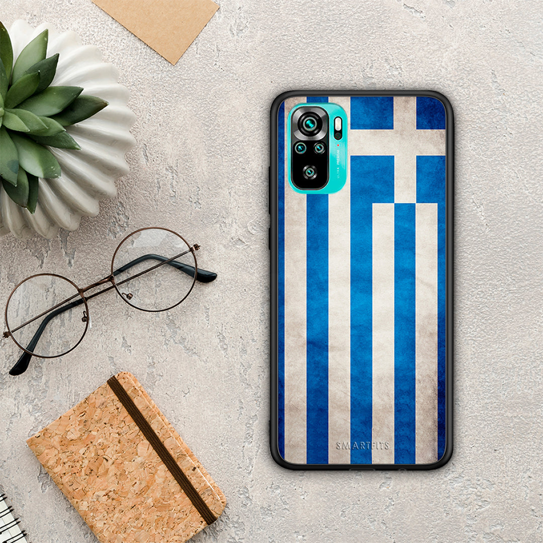 Flag Greek - Xiaomi Redmi Note 10S / 10 4G θήκη