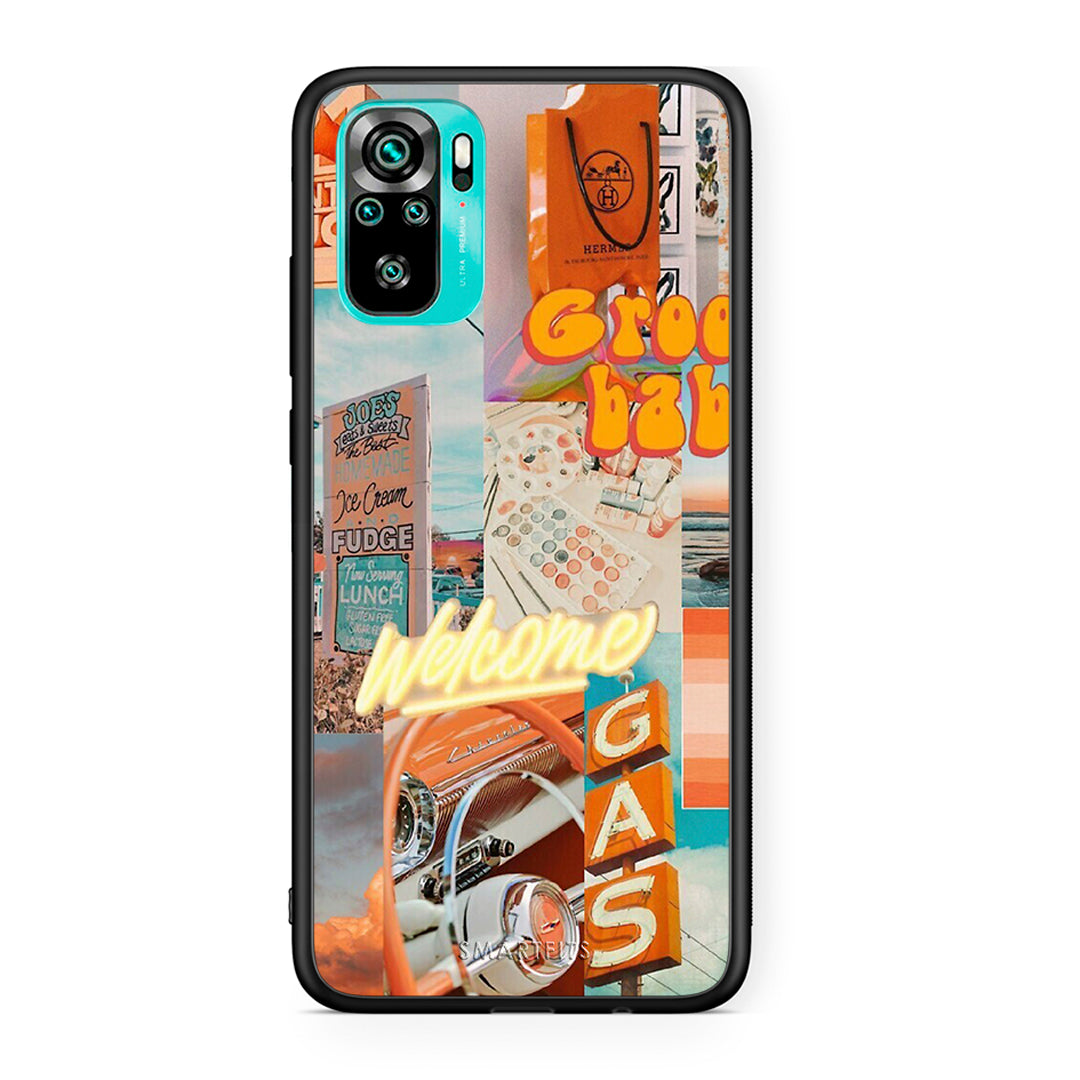 Xiaomi Redmi Note 10 Groovy Babe Θήκη Αγίου Βαλεντίνου από τη Smartfits με σχέδιο στο πίσω μέρος και μαύρο περίβλημα | Smartphone case with colorful back and black bezels by Smartfits
