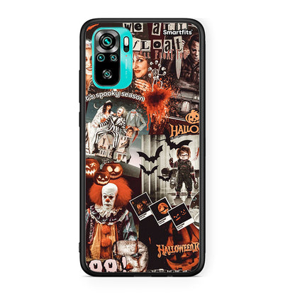 Xiaomi Redmi Note 10 Halloween Spooky Season θήκη από τη Smartfits με σχέδιο στο πίσω μέρος και μαύρο περίβλημα | Smartphone case with colorful back and black bezels by Smartfits