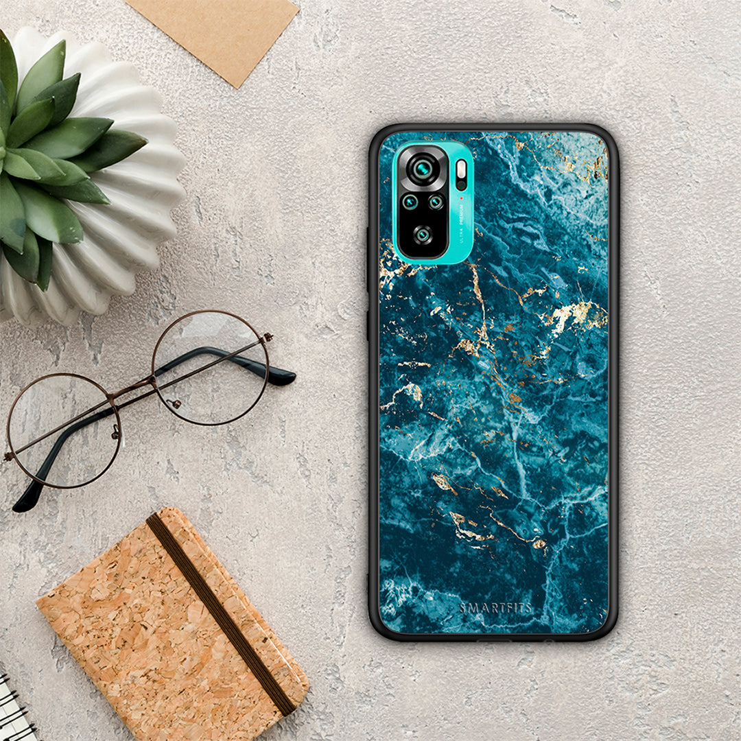 Marble Blue - Xiaomi Poco M5s θήκη