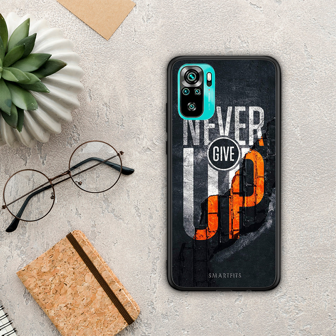 Never Give Up - Xiaomi Poco M5s θήκη