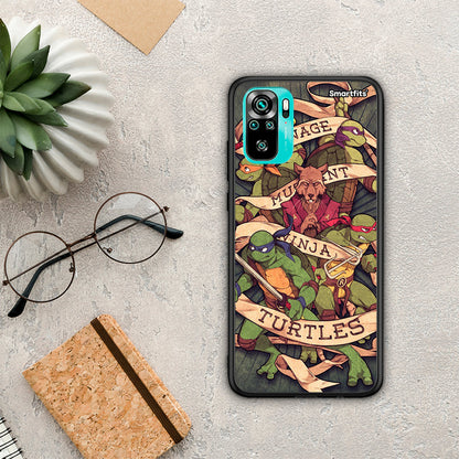 Ninja Turtles - Xiaomi Redmi Note 10S / 10 4G θήκη