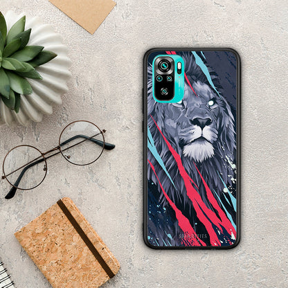 PopArt Lion Designer - Xiaomi Poco M5s θήκη