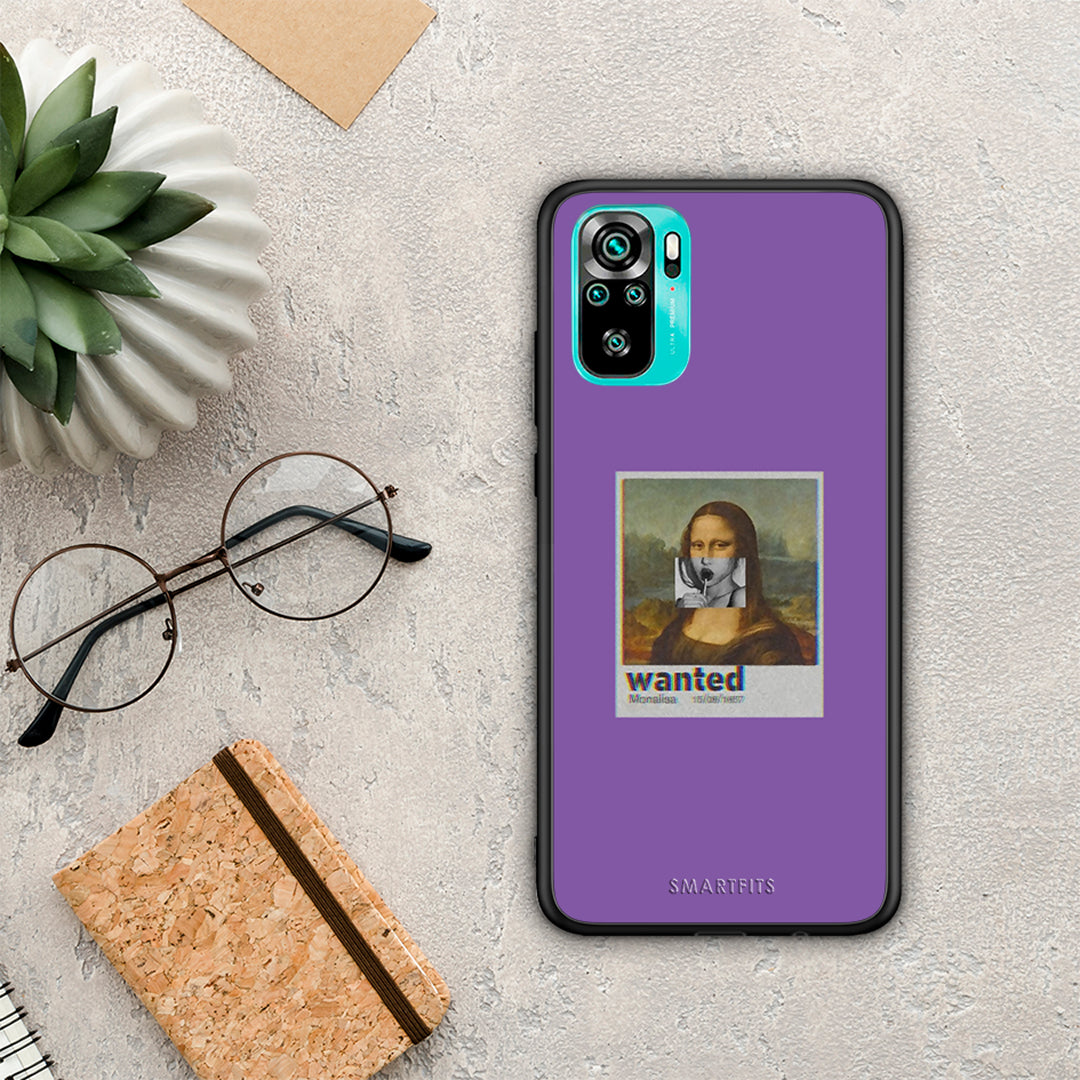 Popart Monalisa - Xiaomi Redmi Note 10S / 10 4G θήκη